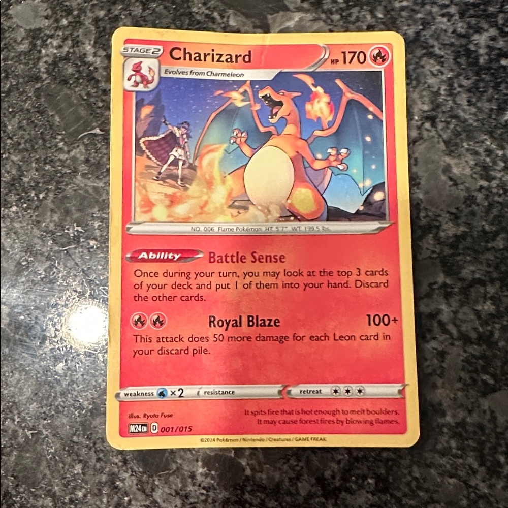 2024 McDonald’s Happy Meal Charizard Pokémon Card